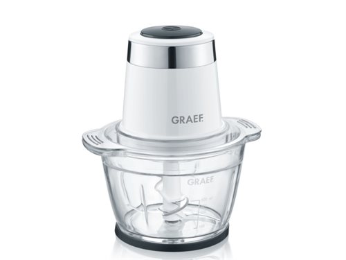 Bild av Graef CH501EU, 1 l, Vit, Glas, Rostfritt stål, Knappar, 500 W