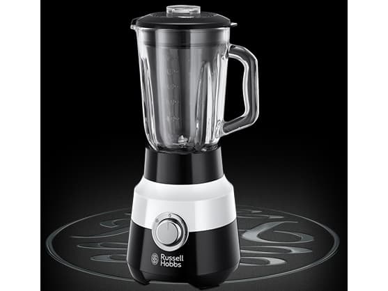 Russell Hobbs 24721-56, 1,5 l, 22000 RPM, Bord juicepresse, Svart, Rustfritt stål, 650 W