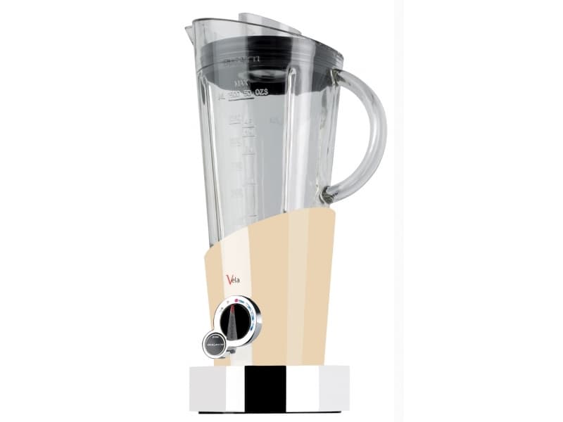 Bugatti Italy Vela, blender, Rustfrit Stål, Transparent, Glas, Strøm, 400 W, 220 - 240 V