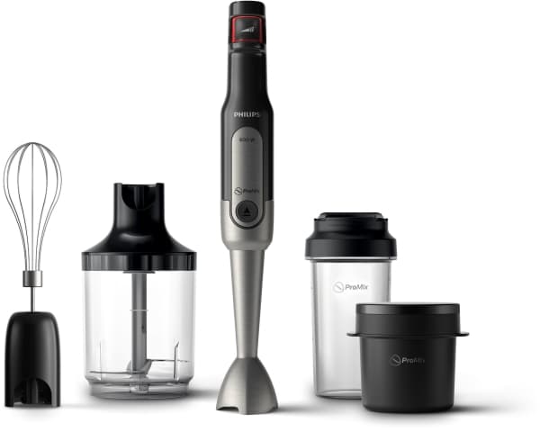 Philips Viva Collection HR2655 - Handmixer - 800 W - svart / rostfritt stål