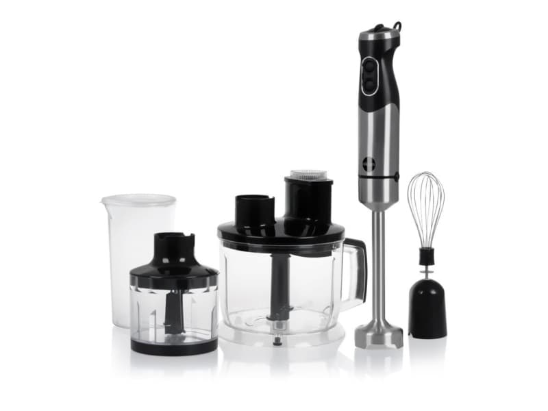 ELDOM BL200, Matlagingsblender, 0,4 l, Pulsfunksjon, Isknusing, 1000 W, Svart, Rustfritt stål