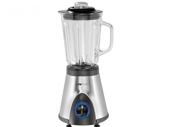 Clatronic UM 3284, 1,5 l, Bänkmixer, Svart, Rostfritt stål, Transparent, Glas, Rostfritt stål, Rostfritt stål