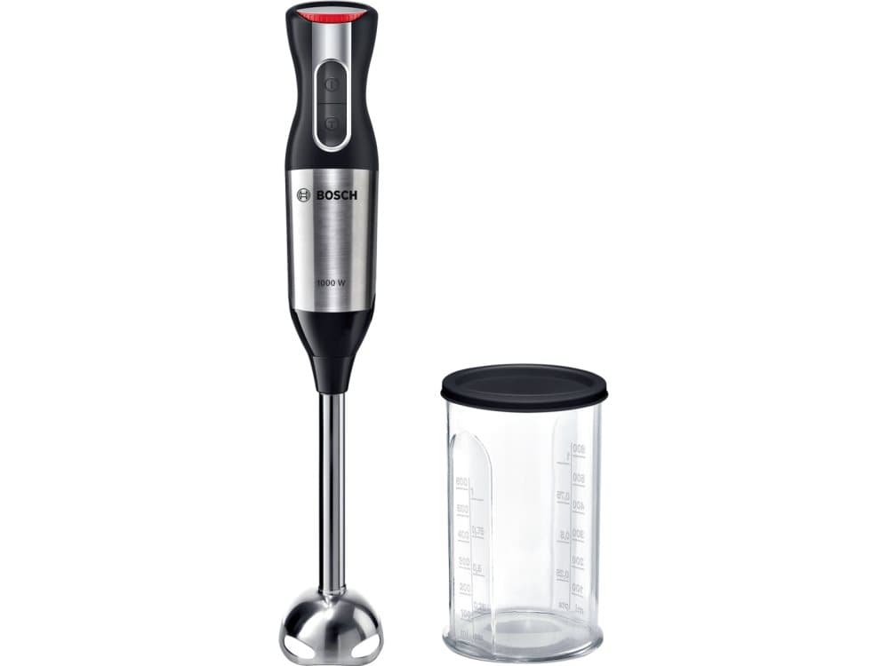 Bosch ErgoMixx MS62M6110, Stavmixer, 0,6 l, 1000 W, Svart, Rostfritt stål