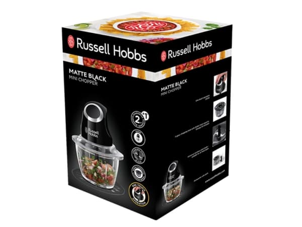 Russell Hobbs 24662-56, 0,5 l, Svart, Transparent, Koppar, Rostfritt stål, Knappar, 200 W