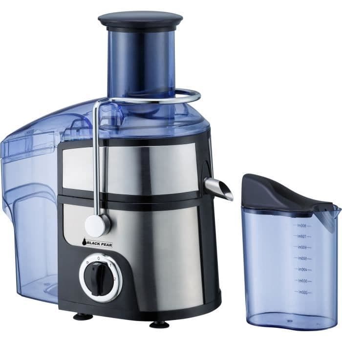 BLACKPEAR BCE 828 Centrifug i rostfritt stål - 700W - 2 hastigheter + Puls - 0,8 L juice tank