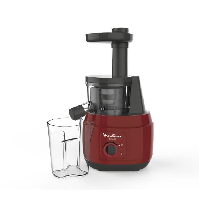 MOULINEX ZU150510 Juiceo Juice Extractor - Red