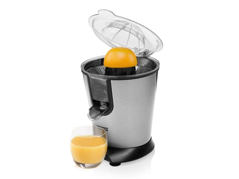 Princess 201850, Juicecentrifug, Svart, Rostfritt stål, Rostfritt stål, Rostfritt stål, 160 W, 203 mm