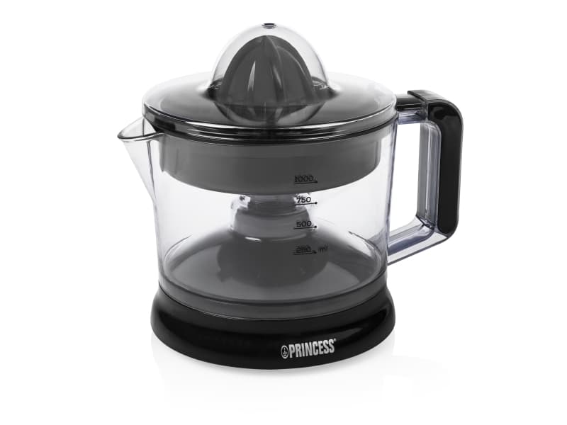 Princess 201004, Svart, Transparent, 1 l, Plast, 25 W, Typ C, 215 mm