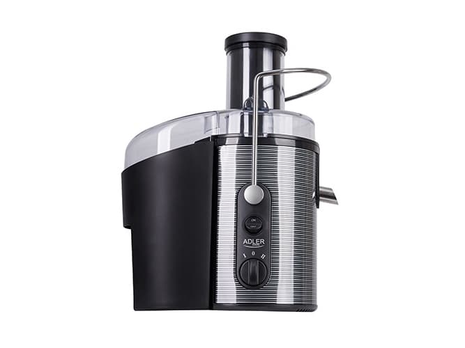 Adler AD 4125, Juicecentrifug, Svart, Grå, Transparent, Svart, 20000 RPM, 2,5 l, 1,5 l