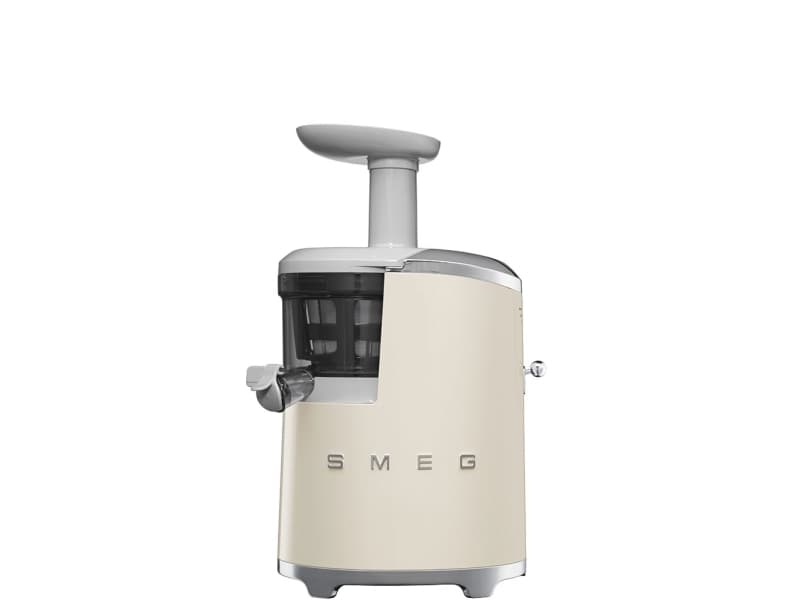 Smeg SJF01CREU, Långsam juicepress, Gräddfärgad, 43 RPM, 1 l, 0,5 l, Plast