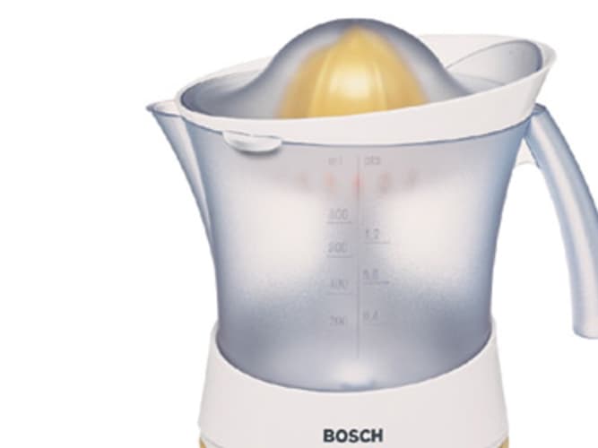 Bosch MCP 3500 - Citruspress - 0.8 liter - 25 W - vit/gul