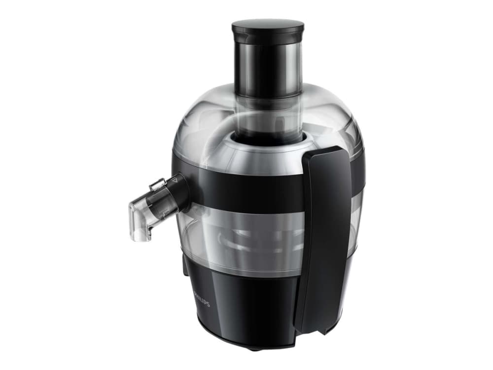 Philips Viva Collection HR1832 - Råsaftcentrifug - 1.5 liter - 500 W - bläcksvart