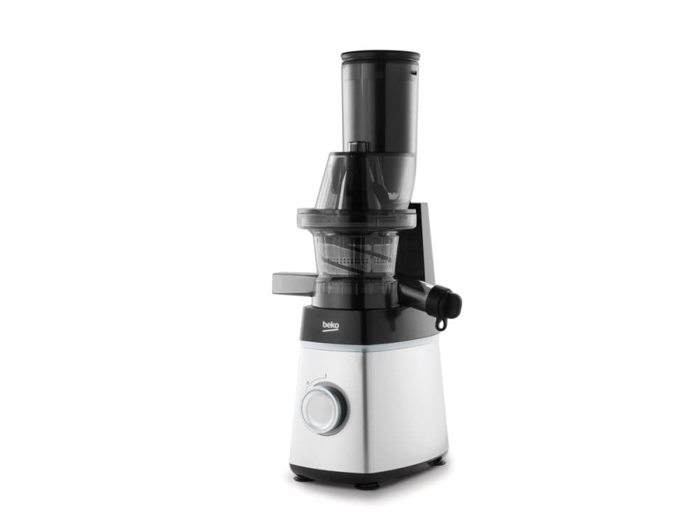Beko SJA3209BX, Långsam juicepress, Svart, Rostfritt stål, Transparent, Rostfritt stål, 60 RPM, 1,2 l, 1,2 l