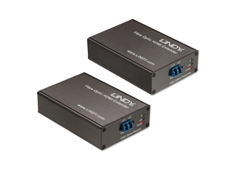 Lindy 38063, AV-sender og -mottaker, Fiber, 3000 m, 1600p,1080i,1080p,1440p, 720 x 480,1280 x 960,1024 x 768 (XGA),1280 x 1024 (SXGA),1280 x 720 (HD