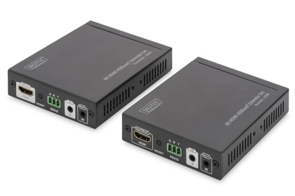 Digitus DS-55504, 4096 x 2160 piksler, AV-sender og -mottaker, 100 m, Koblet med ledninger (ikke trådløs), 3D, HDCP