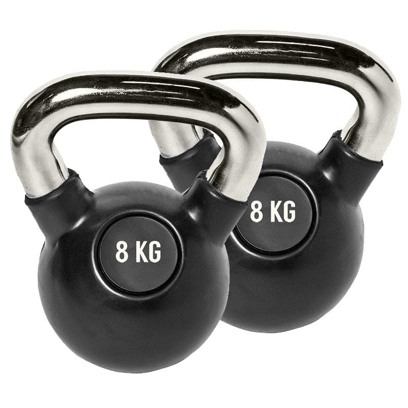 2 st Frontier Kettlebell 8 kg Crome Handle