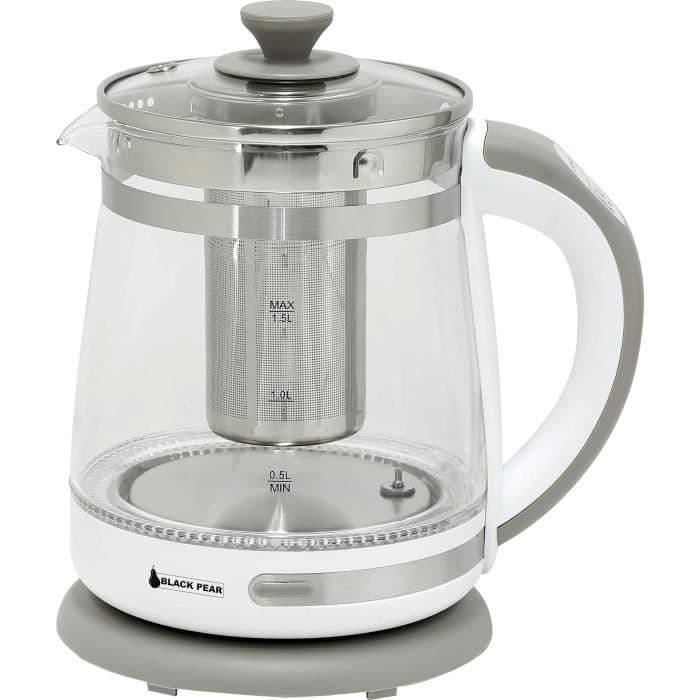 BLACKPEAR BSF 3010 glas kedel 1,5L - 2200 W - temperaturregulering