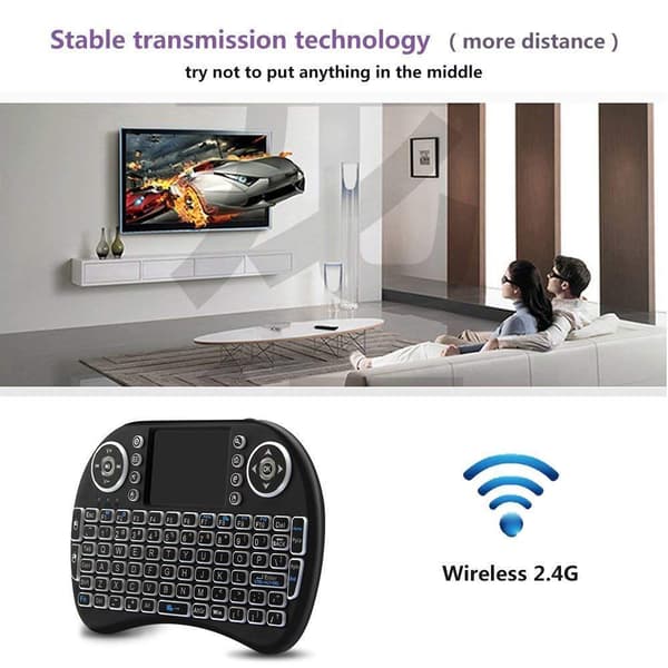 IPTV Wireless Keyboard PC, Android til TV-box X96mini / Max