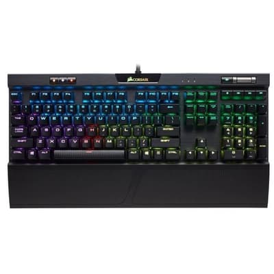 CORSAIR Gaming K70 RGB MK.2 Mekanisk tastatur, baggrundsbelyst RGB LED, Cherry MX rød