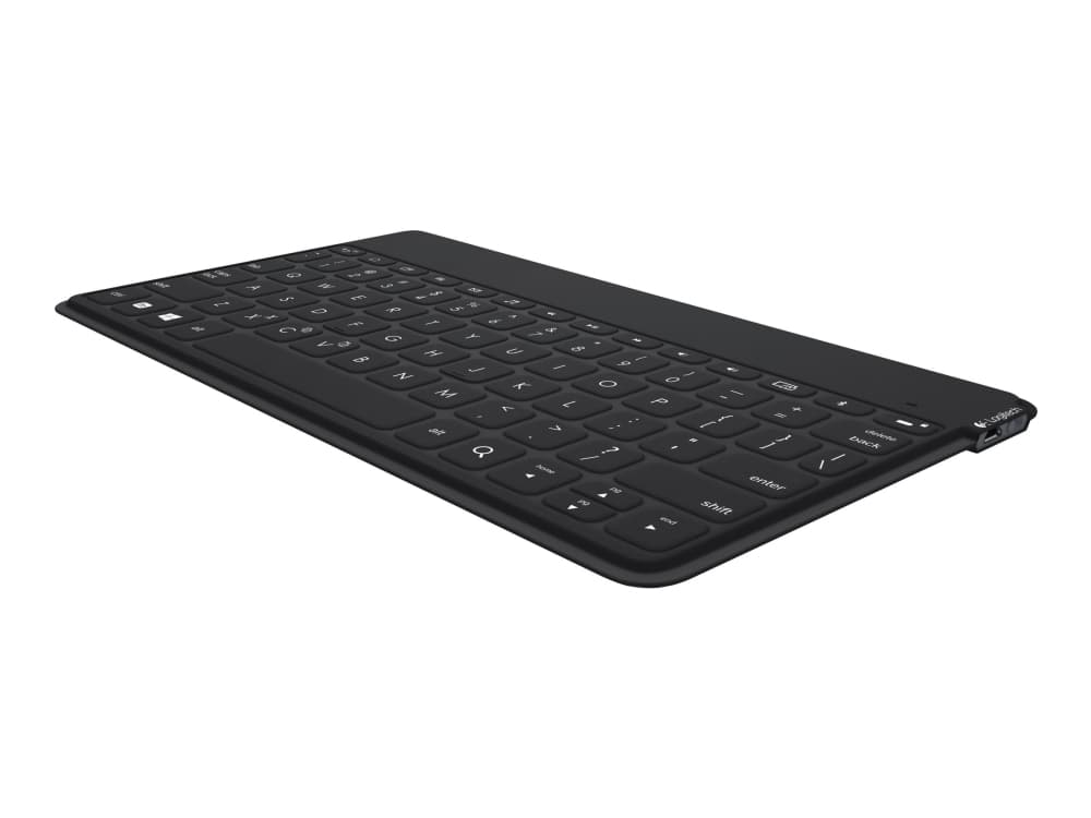 Logitech Keys-To-Go - Tastatur - Bluetooth - QWERTY - Nederlandsk - svart