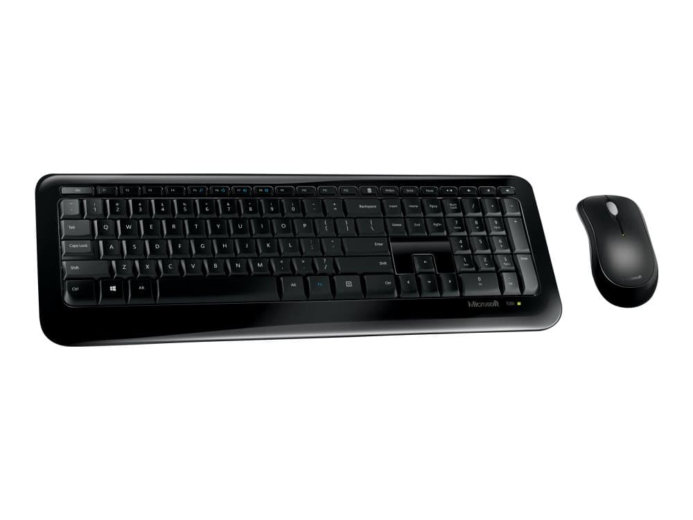 Microsoft Wireless Desktop 850 - Sats med tangentbord och mus - trådlös - 2.4 GHz - engelska