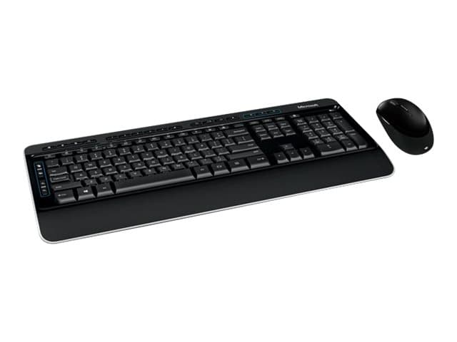 Microsoft Wireless Desktop 3050 - Sats med tangentbord och mus - trådlös - 2.4 GHz - nordisk