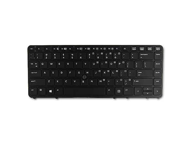 HP - Erstatningstastatur for bærbar PC - bakbelysning - Finsk