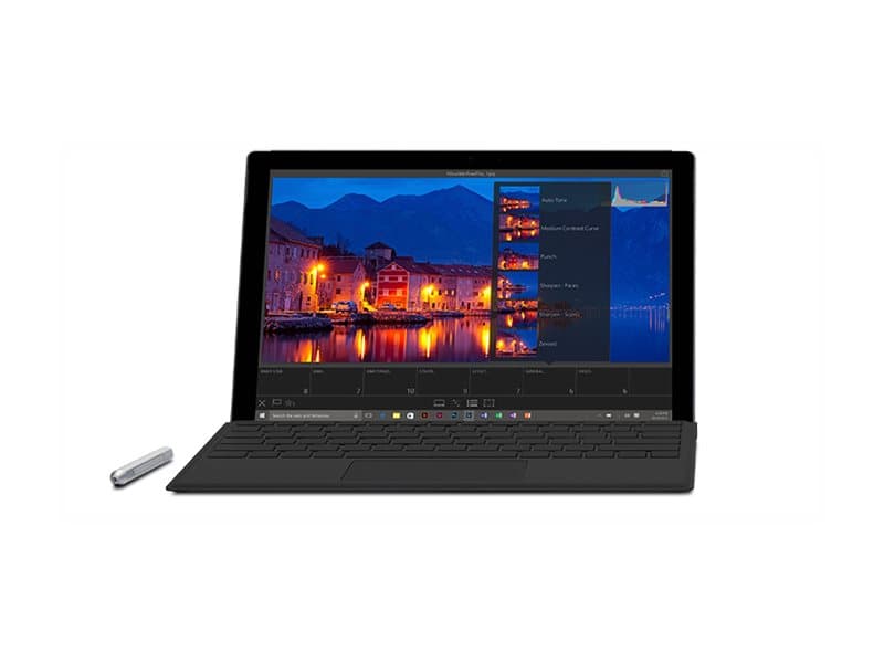 Microsoft SP4 Type Cover SC Eng Intl Poland Hdwr Juodas