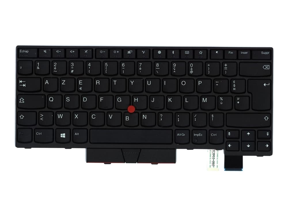 Chicony - Ersättningstangentbord för bärbar dator - med Trackpoint, UltraNav - AZERTY - fransk