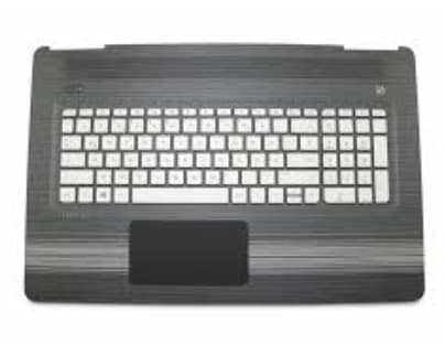 HP 857468-261, Kabinett + tastatur, Bulgarier, Bakgrunnsbelyst tastatur, HP, Pavilion 17-ab000