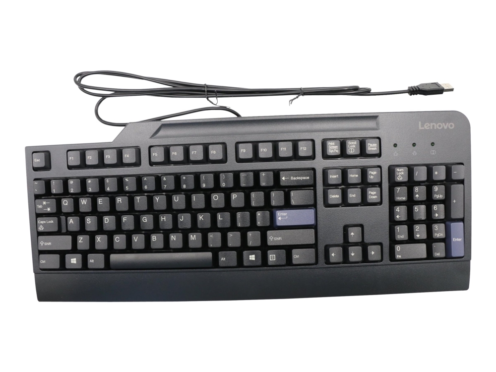 Lenovo Preferred Pro Full Size Tastatur USB USA FRU Lenovo Preferred Pro Full Size Tastatur Arabisk Svart