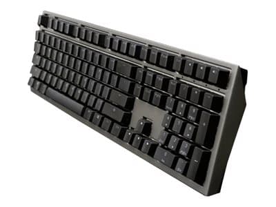 Ducky Shine 7 DKSH1808ST - Tastatur - backlit - USB-C - tastsvitsj: CHERRY MX RGB Blue - rødmetallsgrå