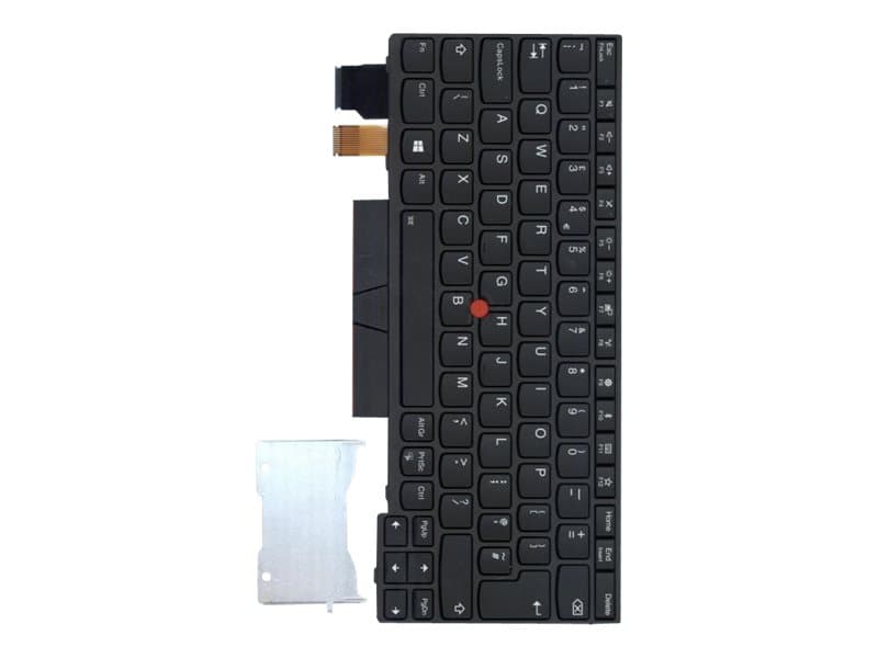 Chicony - Ersättningstangentbord för bärbar dator - med Trackpoint - bakgrundsbelyst - QWERTY - brittisk - FRU