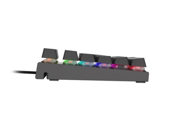 Natec Genesis Mechanine Klaviatura Zaidimams Thor 300 Tkl Rgb Us Isdestymas Rgb Backlight Red Switch Software Cdon