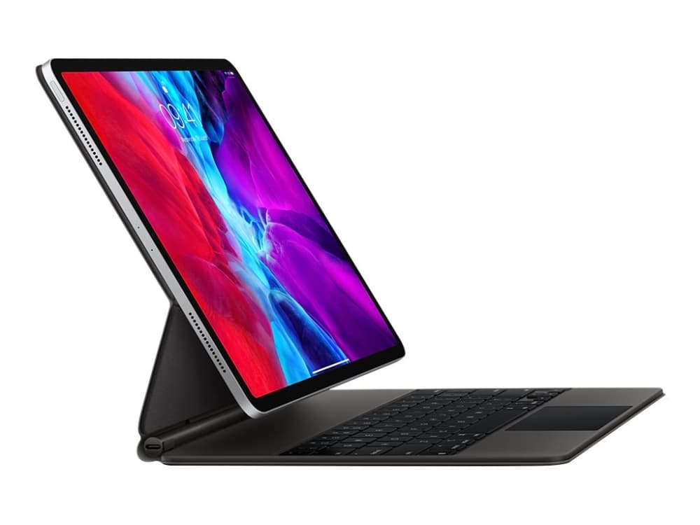 Apple Magic Keyboard - Tangentbord och foliefodral - med pekdyna - bakgrundsbelyst - Apple Smart connector - QWERTY - brittisk - för 12.9-inch iPad P