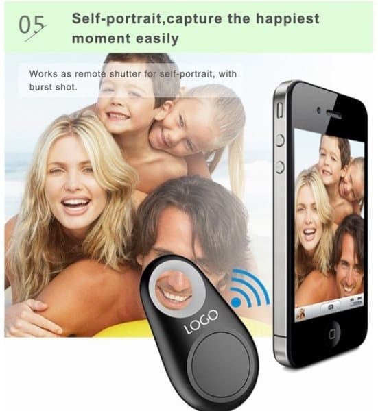 Bluetooth Nyckelhittare VIT