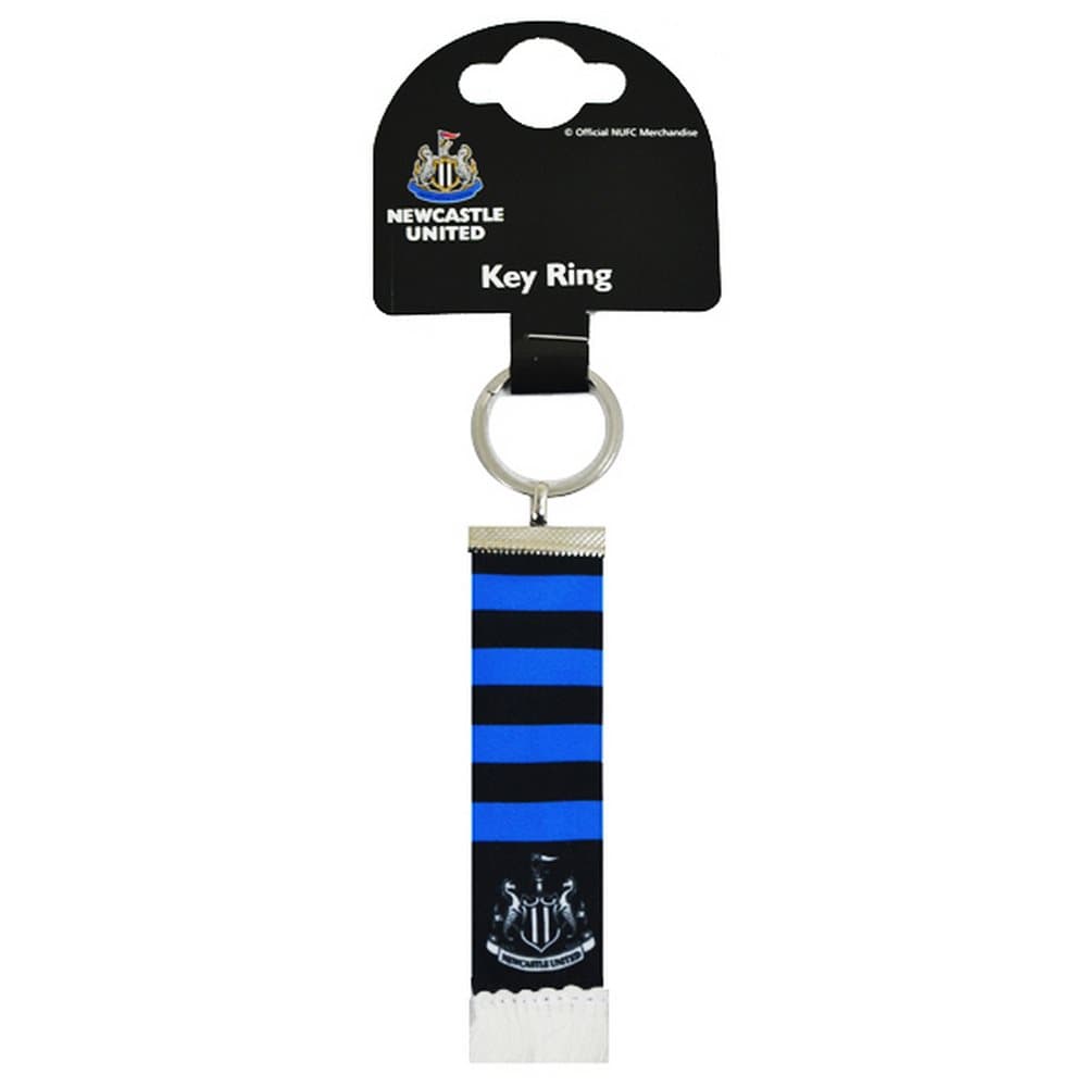 Newcastle United FC Official Bar Scarf Keyring