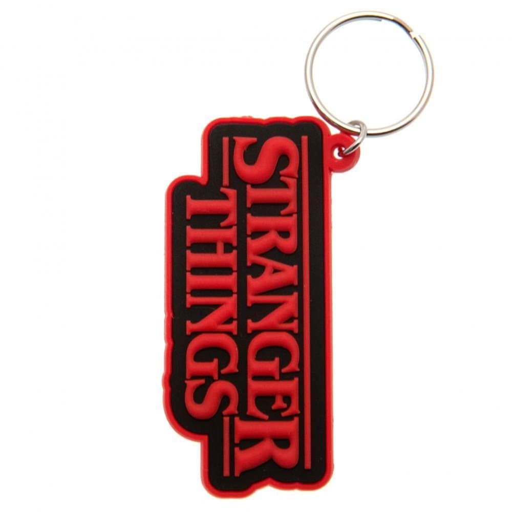 Stranger Things Logo Keyring