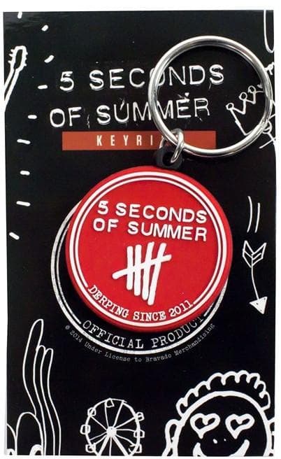 5 Seconds Of Summer Keyring Keychain