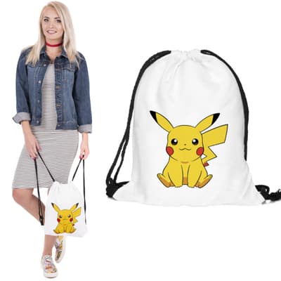 Pokemon Pikachu Gym Bag Reput Gym Bag Olkahihnat