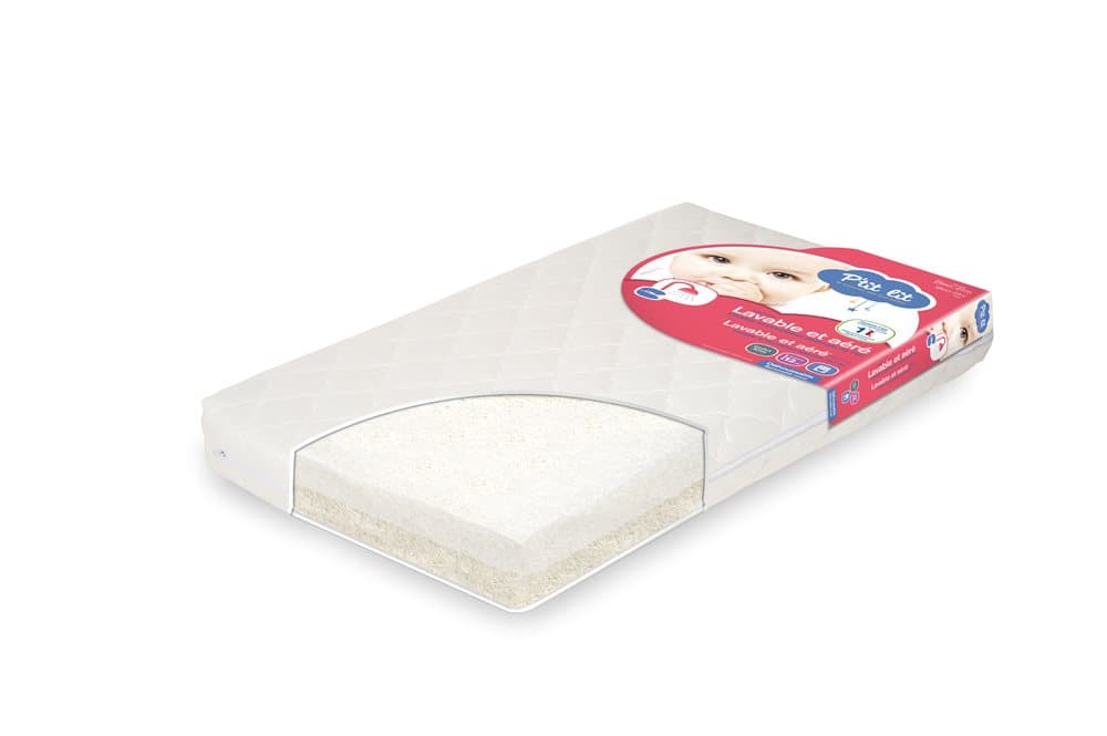 Madrass Lavable 60x120cm, P´tit lit