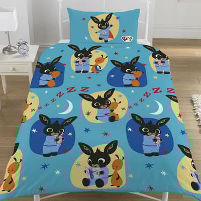 Bing Bunny Kids Bedtime Reversible Single Duvet Set