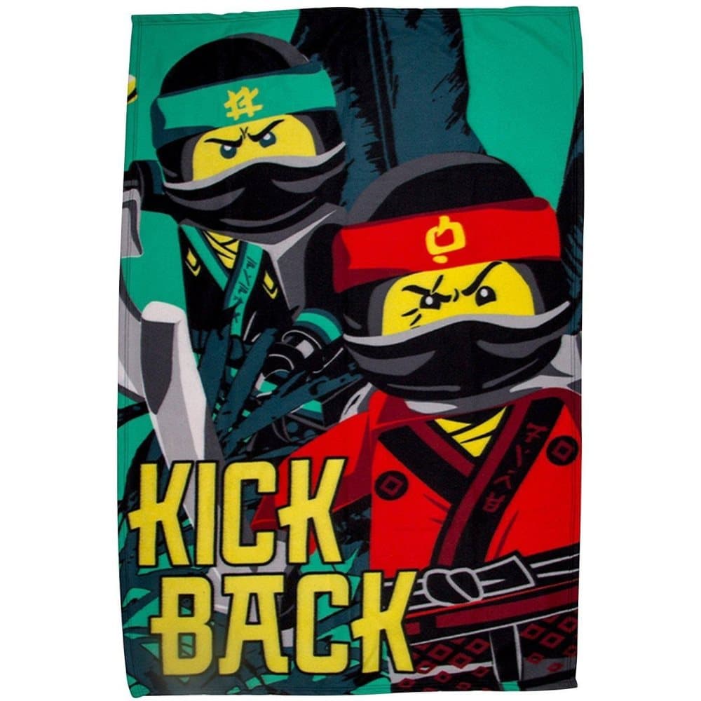 Lego Ninjago Official Kick Back Fleece Blanket