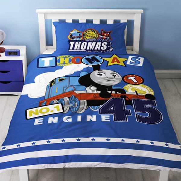 Thomas The Tank Engine Official Childrens/Boys Number 1 Engine Reversible Bedding Set