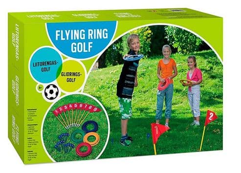 Flying ring golf