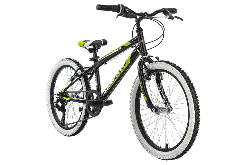 Children's bike 20 '' Scrawler black / white frame size 28 cm KS Cycling