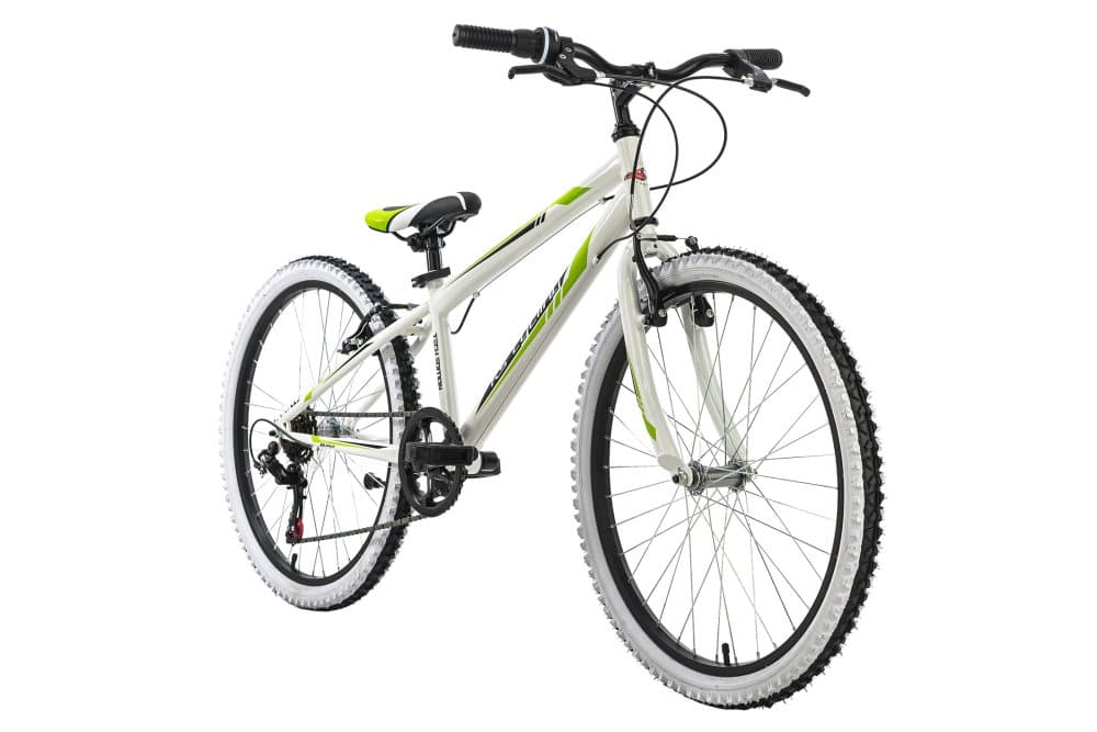 Children's bike 24'' Scrawler black / white frame size 31 cm KS Cycling