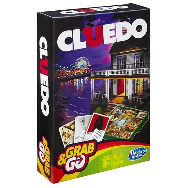 Cluedo Rejse spil (DK, NO, SE, FI)