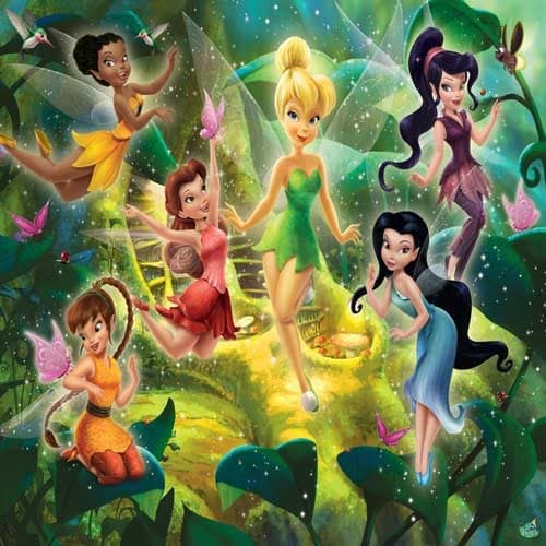 Disney Tingeling- Väggtapet, Walltastic