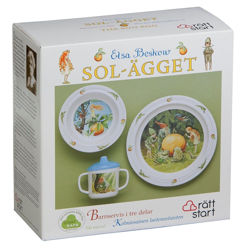 Barneservise, Solegget, Elsa Beskow, Rätt Start